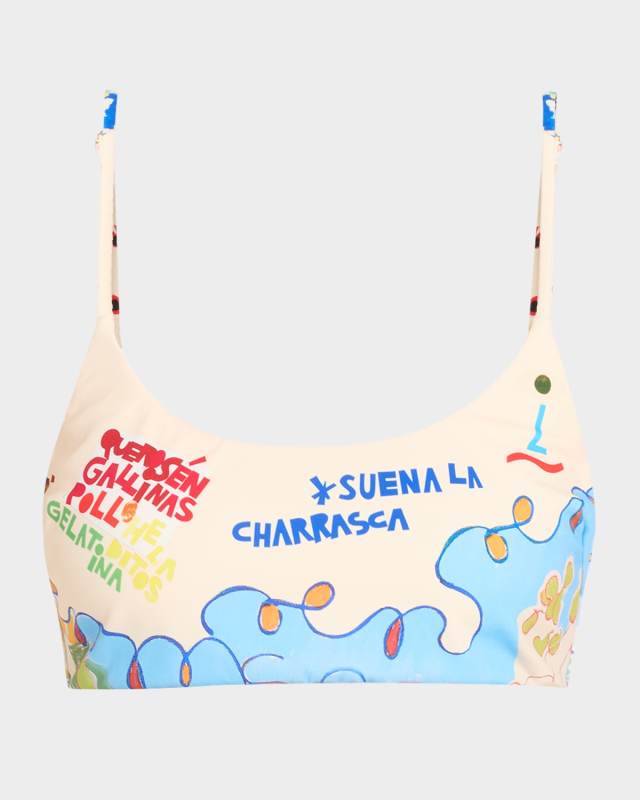 Nadia Scoop-Neck Bikini Top